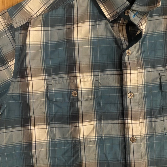 KUHL RESPONSE Quick Drying wrinkle-resistant ELÜXUR™ LITE fabric Sz Large - Picture 9 of 10